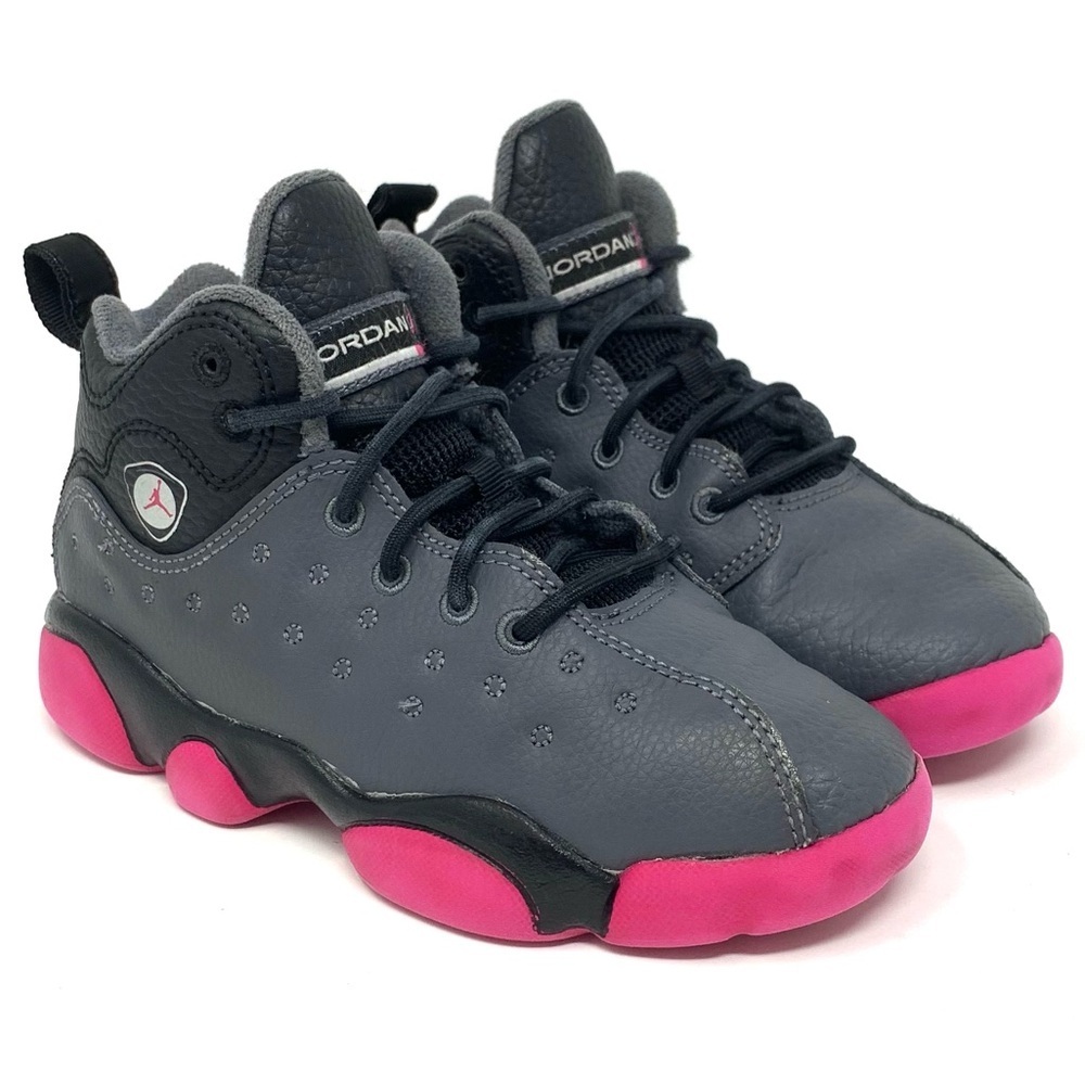 Nike Air Jordan Jumpman Team ll Mid GS Sneakers Shoes AQ2796-009 Youth Size 12.5